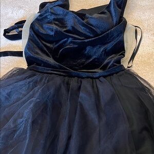 NWT - Alyce Paris Black and Pink Ballet-Inspired Dress